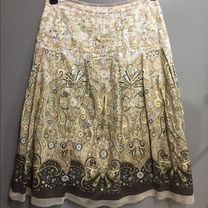 Talbots Floral Skirt